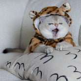 Tiger Style Hooded Cat Costume