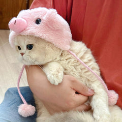 Piggy Pink Cat Hat