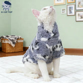 Panda - Print Fuzzy Cat Sweater