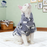 Panda - Print Fuzzy Cat Sweater