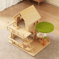 Rustic Classic Multi-Level Cat Tree