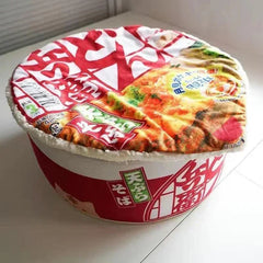 Japanese Ramen Bowl Cute Cat Bed