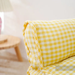 Lemon Check Cat Mini Sofa