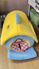 Portable Balcony Cat House