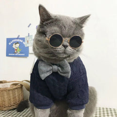 Gentleman Paws Knitted Cat Clothes