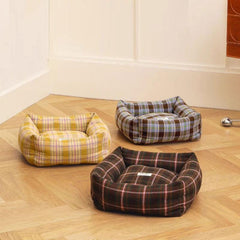 Retro Plaid Cat Habitat Set