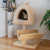Tail Cabin Nest Cat Tree
