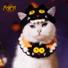 Halloween Black Cat Pet Set