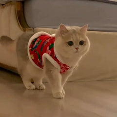 Chinese Folk Style Floral Cat jacket