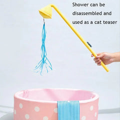 Pink Wave Bubble Tub Cat Bed