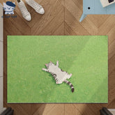 Lazy Cat Simulated Lawn Rug