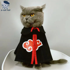 Capa Akatsuki para gato