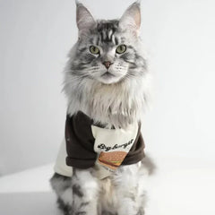 Cat's Burger Print Sweatshirt