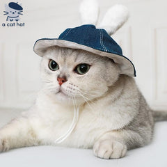 Cute Rabbit Cat Hat