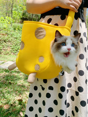 Giraffe - Shaped Crossbody Pet Bag