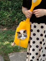 Giraffe - Shaped Crossbody Pet Bag