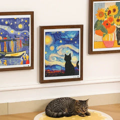 Oil Painting - Style Cat Scratcher