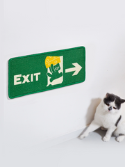 Safety Exit Series Cat Scratching Board