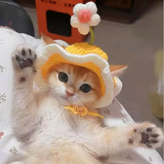 Floral Knit Hat Series