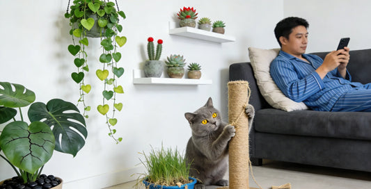 How to Keep Cats Out of Potted Plants: Save Your Greenery &amp; Your Sanity
