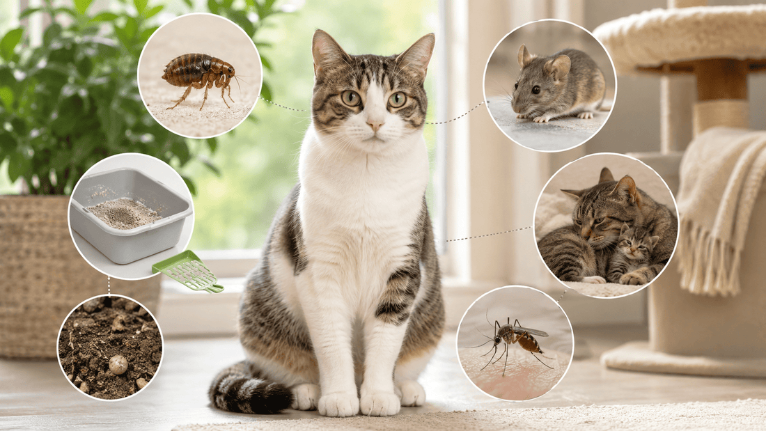 How Do Cats Get Worms? Common Causes, Signs, and Prevention
