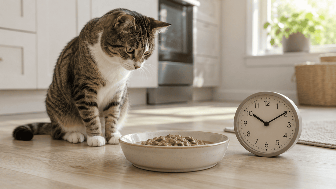How Long Can Wet Cat Food Sit Out?