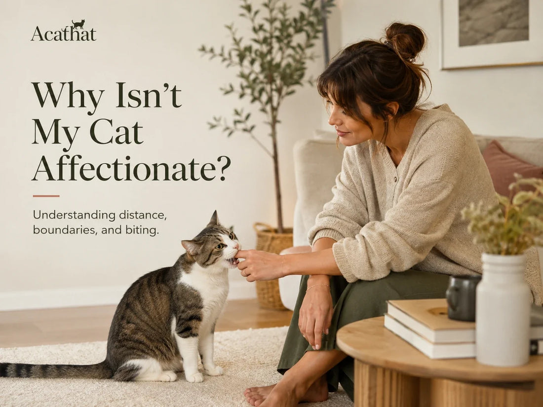 Why Isn't My Cat Affectionate? And Why Does It Always Bite Me?