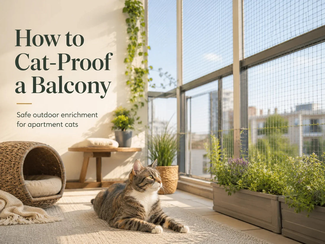 How to Cat-Proof Your Balcony: A Safe "Catio" Paradise Guide