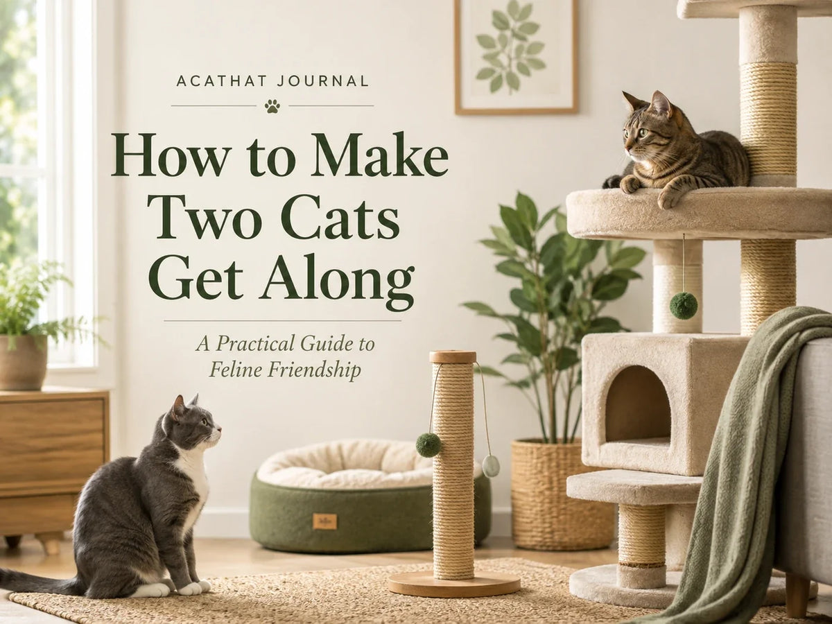 How to Make Two Cats Get Along: A Practical Guide to Feline Friendship