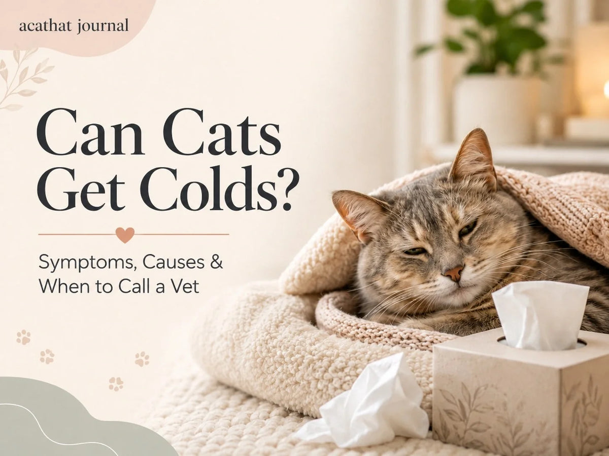 Can Cats Get Colds? Symptoms, Causes & When to Call a Vet
