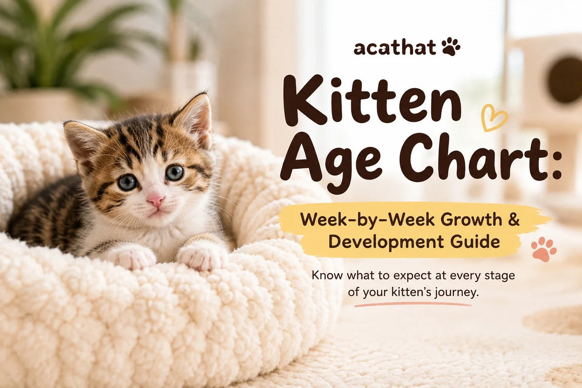 Kitten Age Chart: Week-by-Week Growth & Development Guide