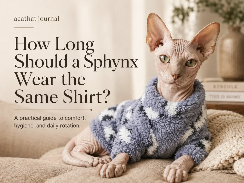 How Long Should a Sphynx Wear the Same Shirt?