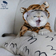 Tiger Style Hooded Cat Costume