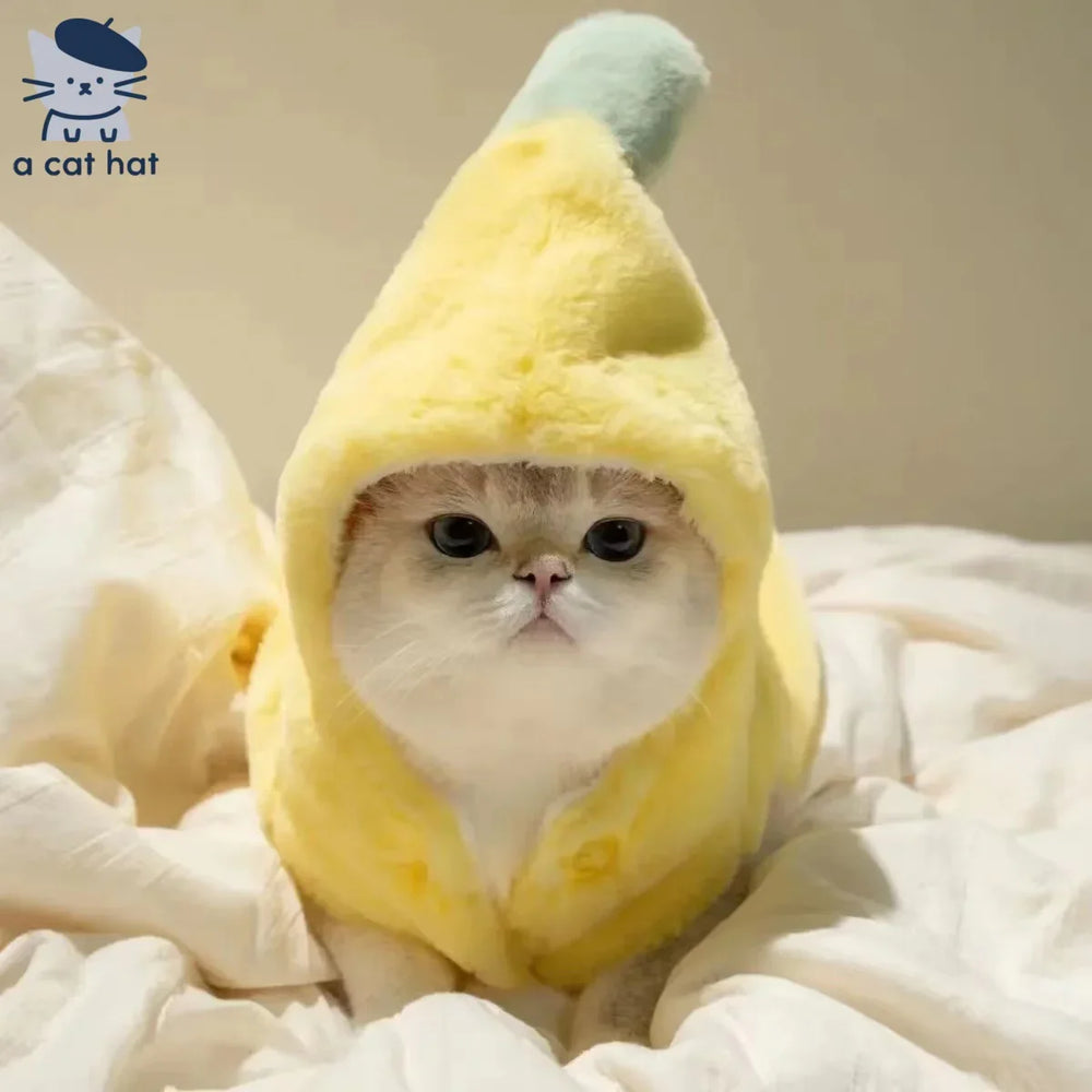 Disfraz de gato banana