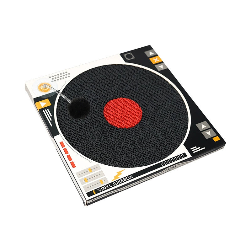 Record Player Cat Scratcher