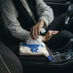 Playful Cat Butt Car Tissue Holder