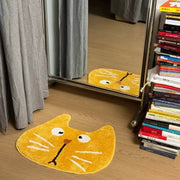 Badezimmer-Saugmatte mit Katzenmotiv 
