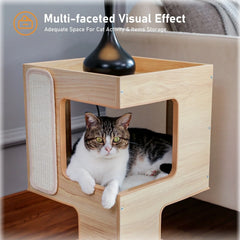 Multi-Functional Side Table Cat Tree