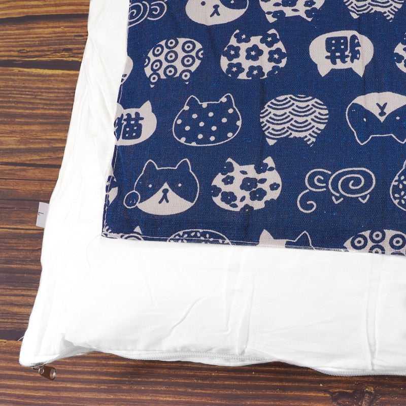 Cama futón para gatos de estilo japonés