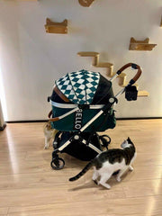 Multi-Function Pet Stroller (with Detachable Carrier)