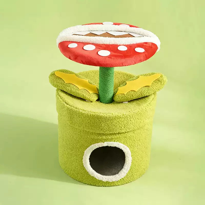 Mario Piranha Pflanze Katzenbaum