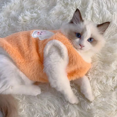 Pull Chat Lapin Mignon en Peluche
