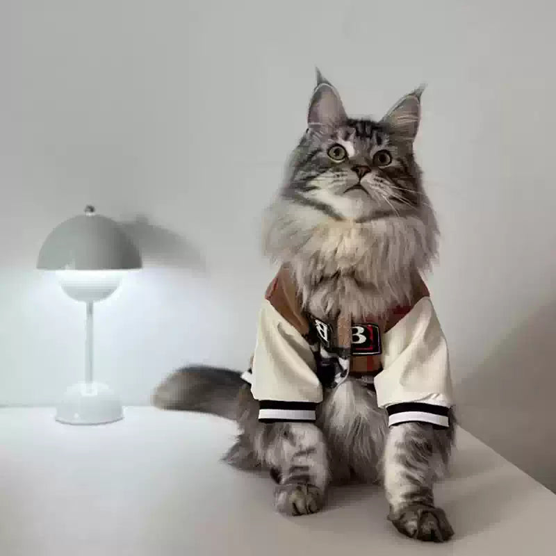 "Feline MVP" Cat Baseball Jersey