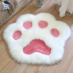 Flauschiger Katzenpfoten-Wolken-Langplüschteppich