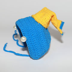 "Pearl Girl" knitted hat