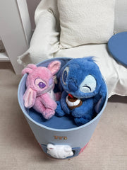 Cama y contenedor de almacenamiento 2 en 1 Cute Kitty Barrel para gatos