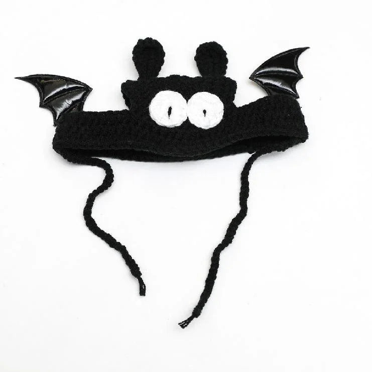 Lindo disfraz de murciélago para mascota de Halloween 