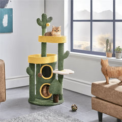 Cute Succulent Cactus Cat Tree