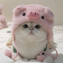 Piggy Pink Cat Hat