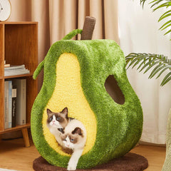 Avocado Dream Cat Scratcher Bed